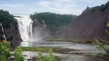 Montmorency Falls - Photo © Office du tourisme de Québec